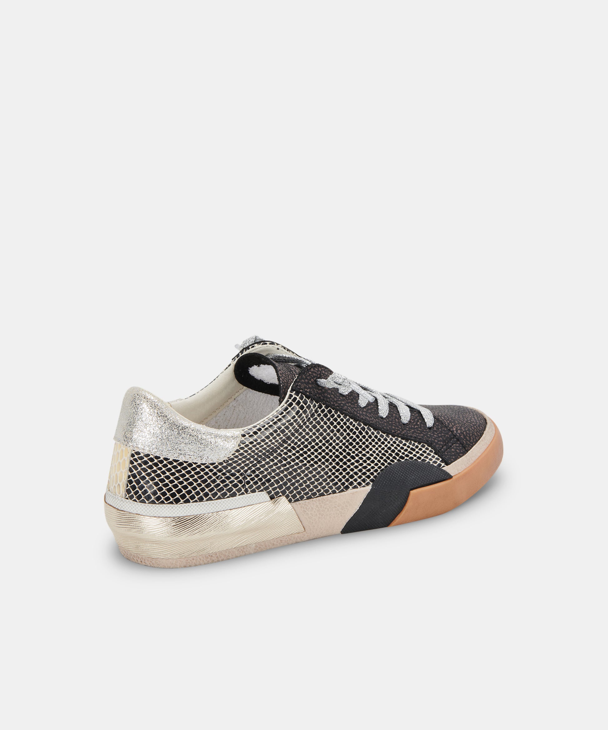 ZINA SNEAKERS IN MERCURY LEATHER -   Dolce Vita