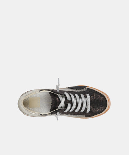 ZINA SNEAKERS IN MERCURY LEATHER -   Dolce Vita