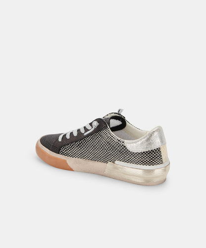 ZINA SNEAKERS IN MERCURY LEATHER -   Dolce Vita