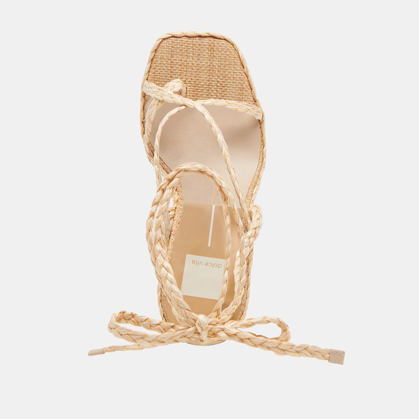 JOELLE HEELS LT NATURAL RAFFIA